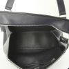 Celine Edge handbag in grey and blue bicolor grained leather - Detail D2 thumbnail