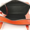 Celine Edge handbag in orange grained leather - Detail D2 thumbnail