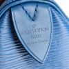 Louis Vuitton Speedy 25 cm handbag in blue epi leather - Detail D3 thumbnail
