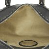 Bolso de mano Fendi Selleria en cuero granulado azul oscuro - Detail D2 thumbnail