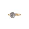 Pomellato Sabbia small model ring in pink gold and diamonds - 00pp thumbnail