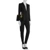 Borsa Lady Dior modello medio in pelle cannage nera - Detail D1 thumbnail