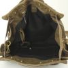 Jerome Dreyfuss Carlos handbag in brown suede - Detail D3 thumbnail