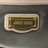Miu Miu Matelassé shoulder bag in grey and pink quilted leather - Detail D3 thumbnail