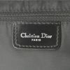 Sac à main Dior Saddle en toile noire et cuir noir - Detail D3 thumbnail