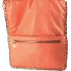 Stella McCartney Falabella pouch in salmon pink canvas - Detail D3 thumbnail