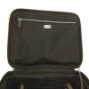 Prada suitcase in brown leather saffiano - Detail D4 thumbnail
