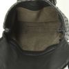 Bottega Veneta shoulder bag in anthracite grey braided leather - Detail D3 thumbnail