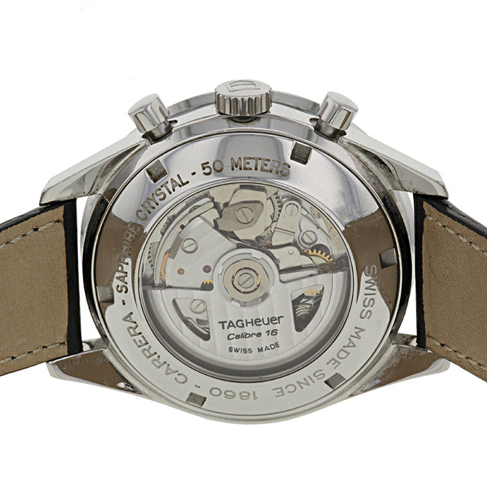 TAG Heuer Carrera Automatic Chronograph watch in stainless steel Circa  2000