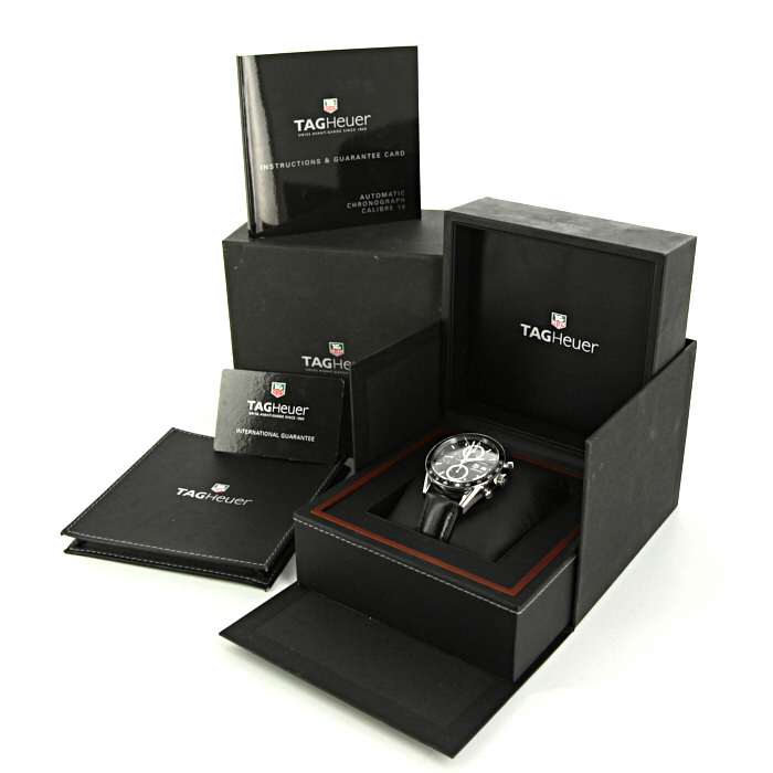 Montre TAG Heuer Carrera Automatic Chronograph en acier Vers 2000 - Detail D3