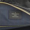 Louis Vuitton Speedy 25 cm shoulder bag in blue monogram leather - Detail D4 thumbnail