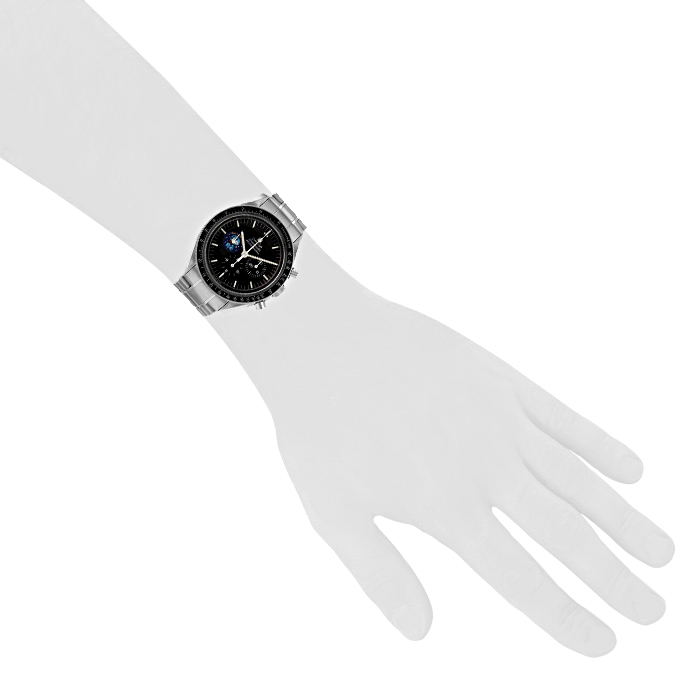 Montre Omega Speedmaster Snoopy Award en acier Vers  2000 - Detail D1