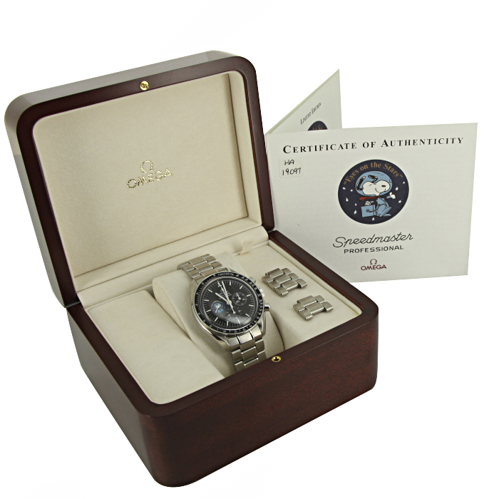 Orologio Omega Speedmaster Snoopy Award in acciaio Circa  2000