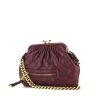 Marc Jacobs handbag in burgundy quilted leather - 00pp thumbnail