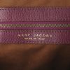 Sac à main Marc Jacobs en cuir matelassé bordeaux - Detail D3 thumbnail