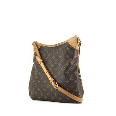 Borsa a tracolla Louis Vuitton Odeon in tela monogram e pelle naturale