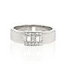 Hermes Heracles ring in white gold and diamonds - 360 thumbnail