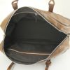 Berluti Bel ami travel bag in brown leather - Detail D2 thumbnail