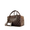 Balenciaga handbag in brown quilted leather - 00pp thumbnail