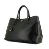 Prada handbag in black leather saffiano - 00pp thumbnail