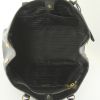 Bolso de mano Prada en cuero saffiano negro - Detail D2 thumbnail