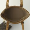 Sac cabas Louis Vuitton petit Bucket en toile monogram enduite et cuir naturel - Detail D2 thumbnail