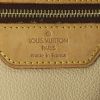 Louis Vuitton petit Bucket shopping bag in monogram canvas and natural leather - Detail D3 thumbnail