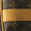 Bolsa de viaje Louis Vuitton Keepall 60 cm en lona Monogram y cuero natural - Detail D3 thumbnail