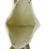 Shopping bag Hermes Amedaba Diago in tela beige e pelle marrone - Detail D2 thumbnail