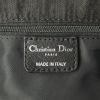 Bolso de mano Dior en lona negra y cuero negro - Detail D3 thumbnail