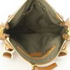 Chloé Marcie medium model handbag in brown and dark brown bicolor leather - Detail D3 thumbnail