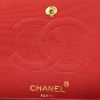 Bolso de mano Chanel Vintage en tejido jersey azul - Detail D4 thumbnail