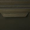 Celine Luggage handbag in white and brown leather and navy blue suede - Detail D3 thumbnail