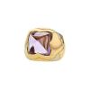 Bulgari Pyramide ring in yellow gold and white gold and in amethyst - 00pp thumbnail