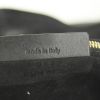 Bolso de mano Yves Saint Laurent Muse Two modelo grande en cuero granulado negro y ante negro - Detail D5 thumbnail