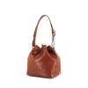 Shopping bag Louis Vuitton petit Noé modello piccolo in pelle Epi marrone caramello - 00pp thumbnail