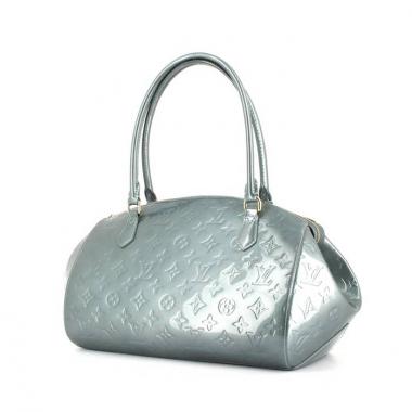 Bolso de mano Louis Vuitton en charol Monogram azul