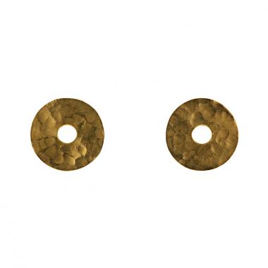 Paire de boucles d'oreilles Dinh Van Pi Chinois en or jaune 22 carats
