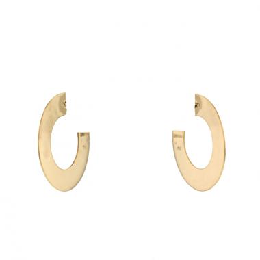 Dinh Van Cible earrings in yellow gold