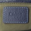 Chloé Marcie handbag in blue grained leather - Detail D3 thumbnail