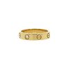 Cartier Love medium model ring in yellow gold and diamond - 00pp thumbnail