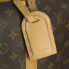 Borsa da viaggio Louis Vuitton Sirius in tela monogram cerata e pelle naturale - Detail D4 thumbnail