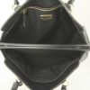 Miu Miu handbag in beige canvas and dark blue leather - Detail D2 thumbnail