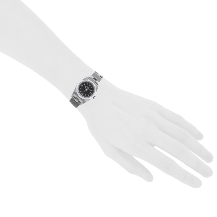 Reloj Rolex Oyster Perpetual Datejust Lady de acero Ref : 76080 Circa 2006 - Detail D1