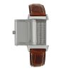 Jaeger Lecoultre Reverso Lady watch in stainless steel Ref:  260886 Circa  2000 - Detail D2 thumbnail