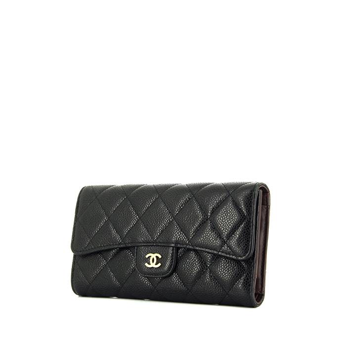 Timeless/classique leather wallet Chanel Black in Leather - 33071759