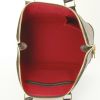 Louis Vuitton Alma handbag in ebene damier canvas and brown leather - Detail D2 thumbnail