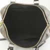 Louis Vuitton handbag in brown monogram canvas and black leather - Detail D3 thumbnail