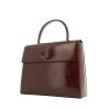 Cartier handbag in burgundy monogram leather - 00pp thumbnail