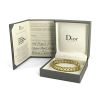 Brazalete rígido que se puede abrir Dior My Dior en oro amarillo - Detail D2 thumbnail